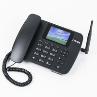 Téléphone à double carte SIM GSM Digital Desktop Fixe Terminal Téléphone sans fil pour la maison ou le bureau