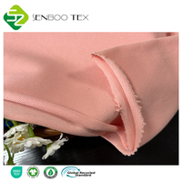 Luxuriöser 100% Bio-Baumwoll-Piqué-Stoff 120gsm Gestrickter Interlock-Stil GOTS-Zertifiziert für Sportbekleidung und Heimtextilien für Babykleidung