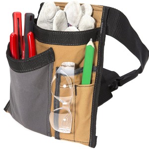 Electrician <b>Tool</b> Waist Bag 10-14 Pockets Adjustable Strap Multi Pocket <b>Storage</b> For Household Repair Use - Product Image 4