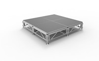 Plate-forme d'étape en aluminium de concert extérieur d'usine avec la conception portative d'étape d'événement de quatre jambes télescopiques pour des sports et le divertissement