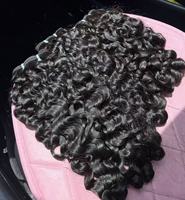 Extensiones de Cabello Rizado Natural Birmano, Cabello Rizado Indio, Cabello Rizado Baby, Cabello Rizado Pixie, Cabello Rizado Afro Kinky