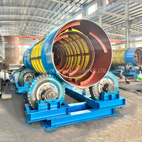 Trommel Scrubber pour le lavage et le criblage du slime provenant de la bauxite et de l'or d'Indonésie