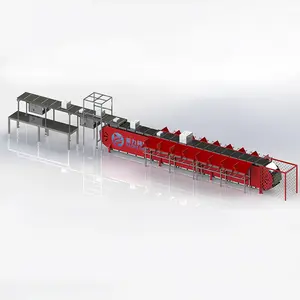 Sistem Sortir Parsel Linear Sortir/Parcel Mail Sorter Equipment Logistic Sorting Conveyor
