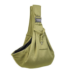 Kökeni üretici Polyester eller serbest <span class=keywords><strong>Pet</strong></span> tek kollu çanta çapraz vücut depolama cebi ile evcil hayvan taşıyıcı taşınabilir katlanır taşıyıcı - Product Image 3
