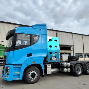 Hete Verkoop Nieuwe Of Gebruikte Camc Valin Hanma H9 6X4 Cng 430hp Tractor Truck Met Goedkope Prijs Voor Oezbekistan