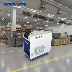 เครื่องทำความสะอาดด้วยไฟเบอร์เลเซอร์ Herolaser 3000W แบบระบายความร้อนด้วยน้ำอเนกประสงค์ สำหรับพื้นผิวสแตนเลสและอะลูมิเนียม รุ่นใหม่ - Product Image 1