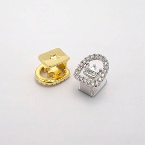 Bijoux de corps tendance Hip-Hop, grilles dentaires en laiton, bijoux de piercing raffinés pour le rap - Product Image 2