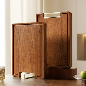 Delicacy Solid Wood Cutting Board Medium And Large Size Rectangle Food Grade Kitchen Chopping Block - Product Image 1