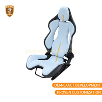 Siège de course en fibre de carbone sèche pour simulateur de conduite, cockpit de simulation pour Ferrari 296GTB SF90 F8 458 488 Simracing, siège baquet