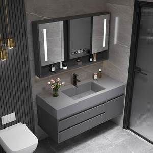 Chinese Wood Triangle Bathroom <b>Mirror</b> Cabinet Toilet Slim Storage <b>Vanity</b> Simple Design <b>Wall</b> Mount Bathroom <b>Vanity</b> Cabinets - Product Image 1