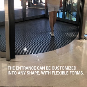 Grossiste <span class=keywords><strong>Tapis</strong></span> de sol en alliage <span class=keywords><strong>d</strong></span>'aluminium <span class=keywords><strong>Tapis</strong></span> <span class=keywords><strong>d</strong></span>'<span class=keywords><strong>entrée</strong></span> extérieur en métal encastré robuste pour hôtel immeuble de bureaux commercial - Product Image 4