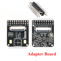 Papan adaptor FPC modul kamera Mini OV2640 OV5640 OV5640-AF modul Sensor gambar CMOS sudut lebar papan ekstensi kamera 30cm
