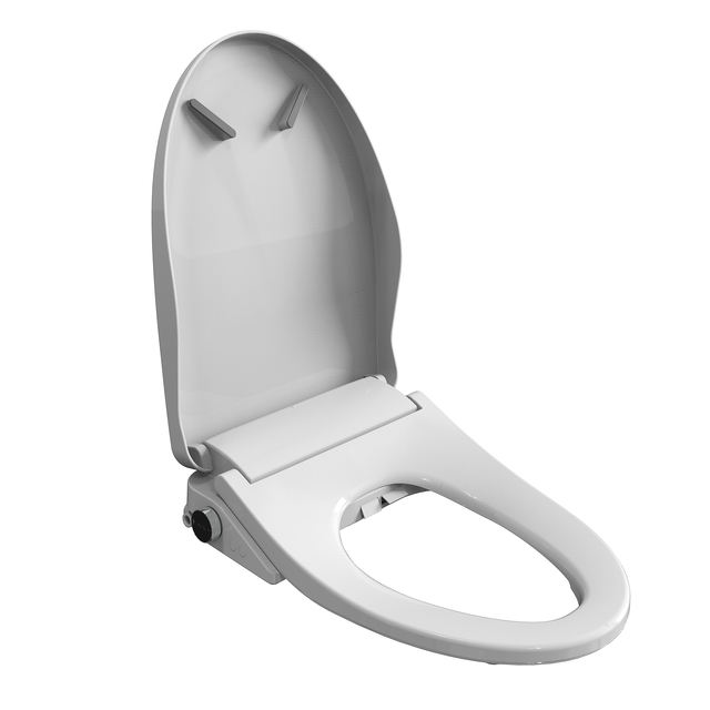 Smart Bidet Toilet Seat V-Shaped with Intelligent Knob SIAA Antibacterial Self-Cleaning Nozzle Warm Air Dryer & Heated Seat