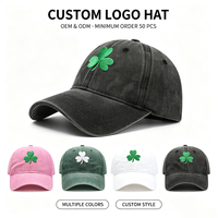 Nouvelle Casquette de Baseball pour Femme 6 Panneaux en Coton 100% Vert Respirant à Séchage Rapide, Idéale pour le Festival de la Saint-Patrick – Collection Été