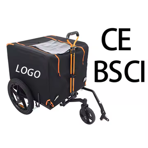 China Large Pet <b>Bike</b> Trailer Dog Stroller & Jogger with Shocks Non Tipping. Green/Yellow/black/red Bicycle <b>Cargo</b> Trailer - Product Image 6