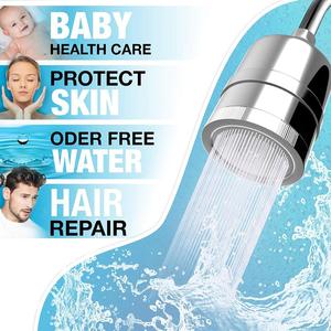 10 12 15 Giai Đoạn Tắm Lọc 3 Inch Đầy Đủ Chrome Lọc Shower Head Dòng Chảy Cao Mạnh Mẽ Cố Định Spa Lọc Shower Head - Product Image 4