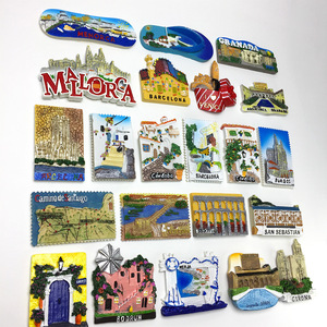 Venta al por mayor de fábrica, suministro transfronterizo, imanes magnéticos para nevera de todo el país, decorativos pintados en tres dimensiones - Product Image 2