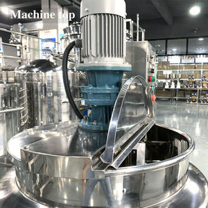 ZXSMART 50L automático emulsionante sanitario de acero inoxidable Vertical cosmético líquido químico equipo de mezcla máquina - Product Image 5