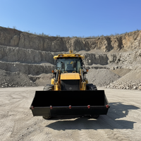 MYO JCB 4CX Nouvelle mini-pelleteuse-chargeuse diesel pas chère à vendre avec marteau briseur