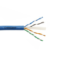 KABEL JARINGAN CHANGBAO CAT6 UTP 23AWG 0.57MM BOX KABEL JARINGAN UNTUK INTERNET 23AWG 4 PASANG TWISTED DOUBLE UTP CAT6 LAN