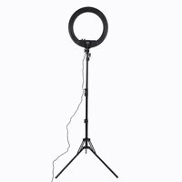 Anneau Lumineux LED de Remplissage 18 Pouces pour Selfie avec Trépied de 210 cm