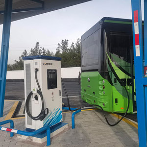360kW 180kW ใหม่ที่ชาร์จไฟ LED แบบตั้งพื้นสองปืน DC แบบเร็วเครื่องชาร์จไฟได้มีหลายมาตรฐาน CCS1 CCS2 GB /t chademo เชิงพาณิชย์ - Product Image 3