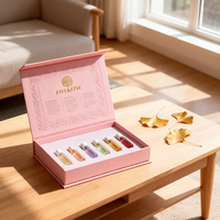 Coffret Découverte de Parfums de Luxe Écologique avec Fermeture Magnétique, Boîte d'Emballage Personnalisée, Flacon d'Échantillon de Parfum Vide 2mm 2ml 3ml 5ml 10ml