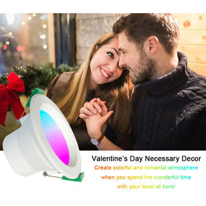 Lumières intelligentes pour la maison Prix d'usine bon marché Tuya Wifi ZigBee Smart RGB <span class=keywords><strong>Spot</strong></span> Light 5W 7W 8W 10W 12W IP44 RGB Downlights pour la maison-fête - Product Image 2