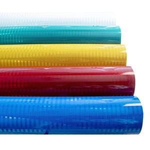 12 Years Acrylic Micro Prismatic Hip Grade Vinyl <strong>Conspicuous</strong> <strong>Reflective</strong> Sheeting Roll for Digital Printing Road Safety Road Sign - Product Image 6