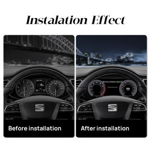 Quadro Strumenti Digitale LCD per <span class=keywords><strong>Seat</strong></span> <span class=keywords><strong>Leon</strong></span> 2013-2018, Pannello Cruscotto Digitale, Tachimetro Carplay, Cockpit Virtuale, Contachilometri HDMI - Product Image 2