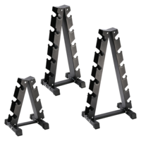 Support de rangement pour haltères en acier, support multi-niveaux pour haltères, pour salle de sport à domicile, équipement d'entraînement musculaire