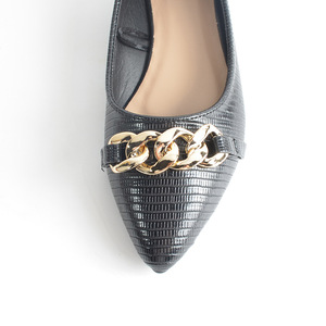 Chaussure de travail formelle pour <span class=keywords><strong>femme</strong></span>, <span class=keywords><strong>mocassin</strong></span> classique bleu marine, <span class=keywords><strong>ballerine</strong></span> uniforme pour <span class=keywords><strong>femme</strong></span>, chaussure Mtb faite à la main - Product Image 5