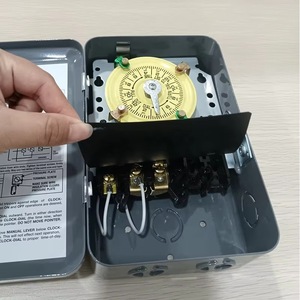 Minuteur mécanique Wansheng T101 120V 40A 24 heures pour éclairage de piscine, CVC et usage industriel - Product Image 3