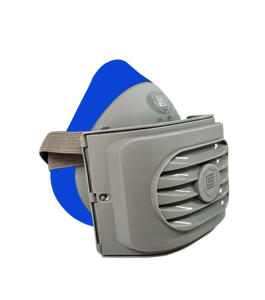 Comfortable Food-Grade Silicone Respirator Mask Reusable Half Face Protection with Replaceable Filters for Industrial & Home Use - Product Image 6