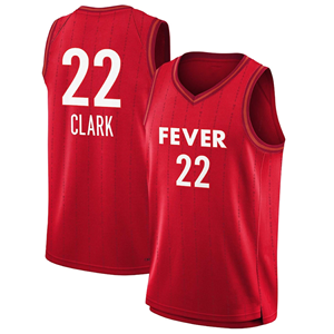2025/26 Indiana 8 # Sophie Cunningham 22 # Caitlin Clark Unisex Fast Break Trikot Besticktes Amerikanisches Basketball-Trikot - Product Image 6