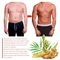 SOUTH MOON 12 Stück Männer Gynäkomastie Cellulite Schmelzende Pflaster Brustverkleinernde Fettverbrennende Stärkende Stimulierende Pflaster