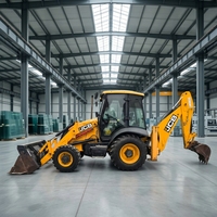 Mini Excavator Bekas JCB3CX 4CX 5CX Original Inggris Merek UK Jam Operasi Rendah Kualitas Tinggi Harga Murah