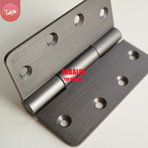 Dobradiça de Aço Inoxidável Níquel Acetinado TOP-SS3435-EB para Móveis, Armários, Banheiro, Quarto e Uso Externo - Fechamento Suave e Fácil - Product Image 3