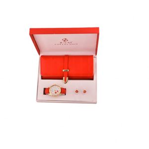 2026 3pcs/<b>set</b> Women's Business Gift <b>Set</b> With Wallet <b>Watch</b> Ear Studs-holiday & Women's Day Gift - Product Image 2