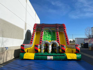 Commercial Grade <strong>Challenge</strong> <strong>Inflatable</strong> <strong>Obstacle</strong> <strong>Slide</strong> Rock Wall <strong>Slide</strong> <strong>Obstacle</strong> Course Climbing Wall Bouncer Dry <strong>Slide</strong> - Product Image 4