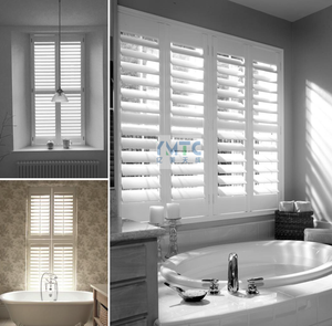 YMTC volets Plantation volets stores de fenêtre facile bricolage Installation <span class=keywords><strong>intérieur</strong></span> volets <span class=keywords><strong>intimité</strong></span> stores pour cuisine bain chambre - Product Image 6