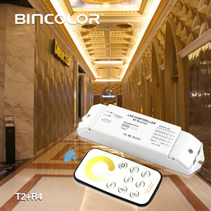 <strong>T2</strong>+R4 CCT LED Controller Rf <strong>Remote</strong> <strong>Control</strong> Dual White Led Controller - Product Image 5