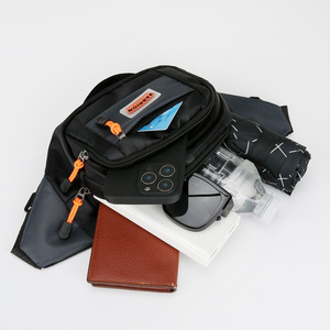 Fashion Unisex Waist Bag Large Capacity Waterproof Multi Functional For Travel Work Outdoor Use With Phone Pocket - Product Image 2