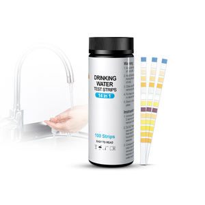 <span class=keywords><strong>Kits</strong></span> de test d'eau précis pour la maison Bandelettes de test d'eau potable 14 paramètres - Product Image 3