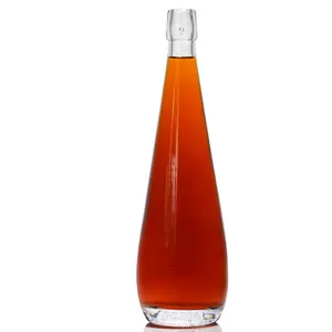 Wilk-toptan 350ml 500ml 750ml High end alkolsüz İçecekler fransız evian maden suyu cam şişe içecek kullanımı için