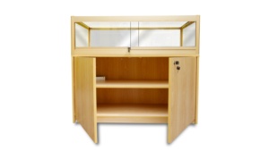 Vetrina per <span class=keywords><strong>Gioielleria</strong></span> <span class=keywords><strong>di</strong></span> <span class=keywords><strong>Lusso</strong></span> con Illuminazione LED, Vetro Temperato, Telaio Dorato, Arredamento Elegante ed Ecologico - Product Image 4