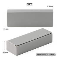 Étuis en cuir de soie argentée faits à la main, étuis optiques rectangulaires, étuis à lunettes portables pour tous les jours, logo personnalisé, étuis de luxe de haute qualité