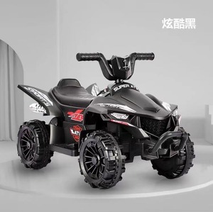 Quad pour enfants avec télécommande et lumières LED, construction en plastique - Product Image 1