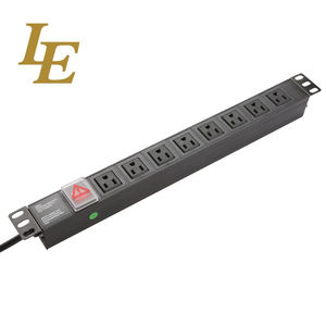 Unidad de Distribución de Energía Monitoreada Universal de 19 Pulgadas, Tipo Americano, 8 Fases/6 Fases, con Interruptor, Personalizable OEM/ODM - Product Image 6