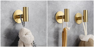 China Manufacturer Towel <b>Hook</b> Self <b>Adhesive</b> Nail <b>Hook</b> for Clothesmetal Gold Snap <b>Hook</b> White Wooden Hangers With Logo - Product Image 3